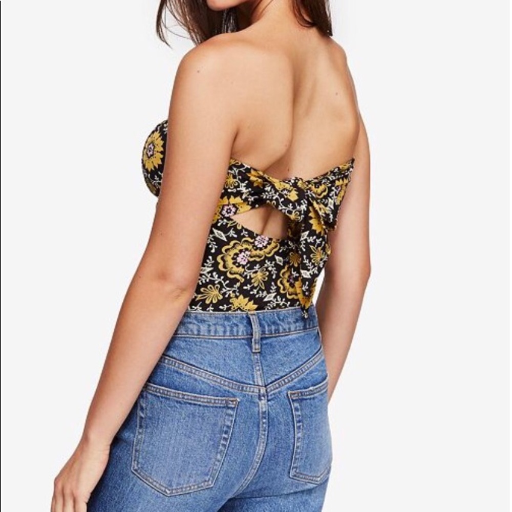 Free People Daisy Chain Tie-Back Tube Top - Picture 3 of 3